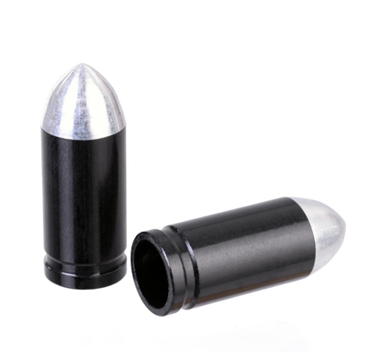 ID Schrader Bullet Valve Caps (Pair)