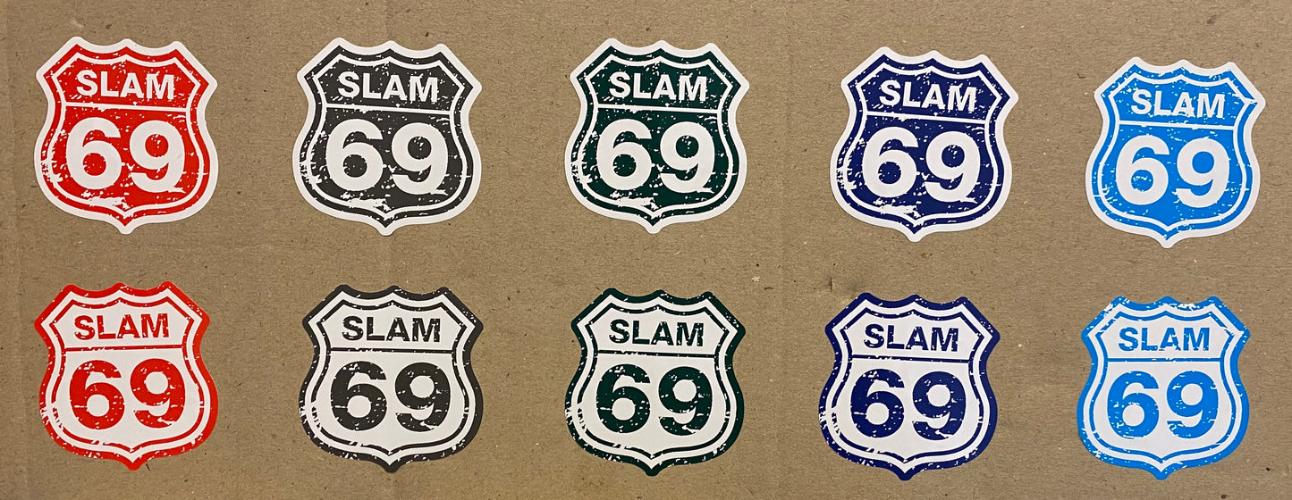 Slam69 Stickers - Route69 V2