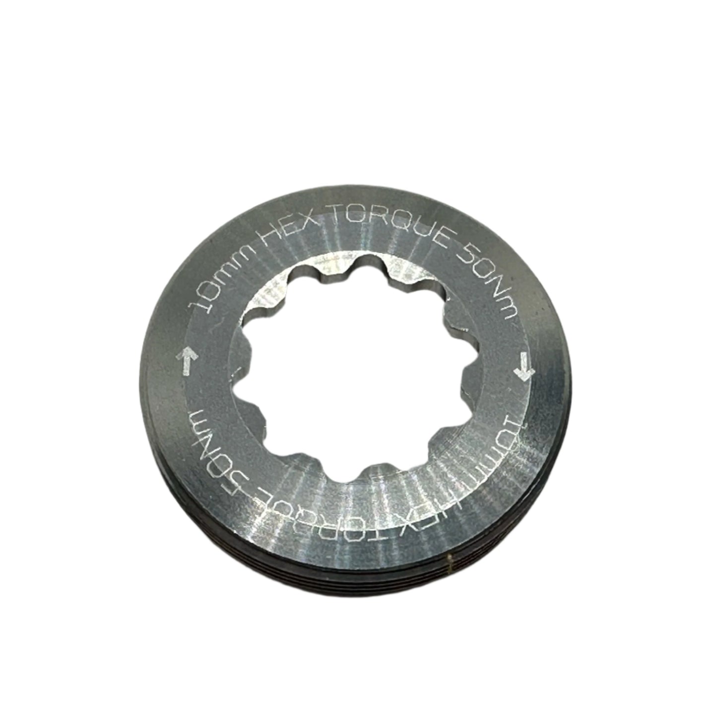 Hope EVO Crankset - Extraction Captive Nut - Silver