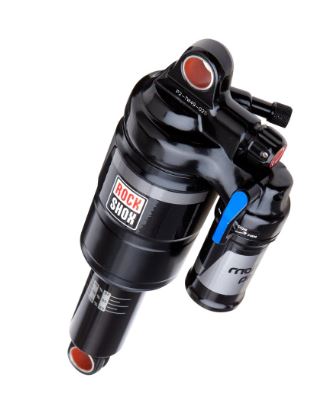 ROCKSHOX - MONARCH PLUS RC3 - (197X48/7.75X1.9) DEBONAIR - 5 VOLUME REDUCERS - MREB/MCOMP - FASTBLACK/SBC SHOCK BLOCK