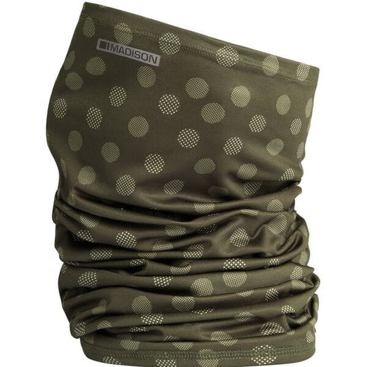 Madison Isoler Microfiber neck warmer - polka dark olive