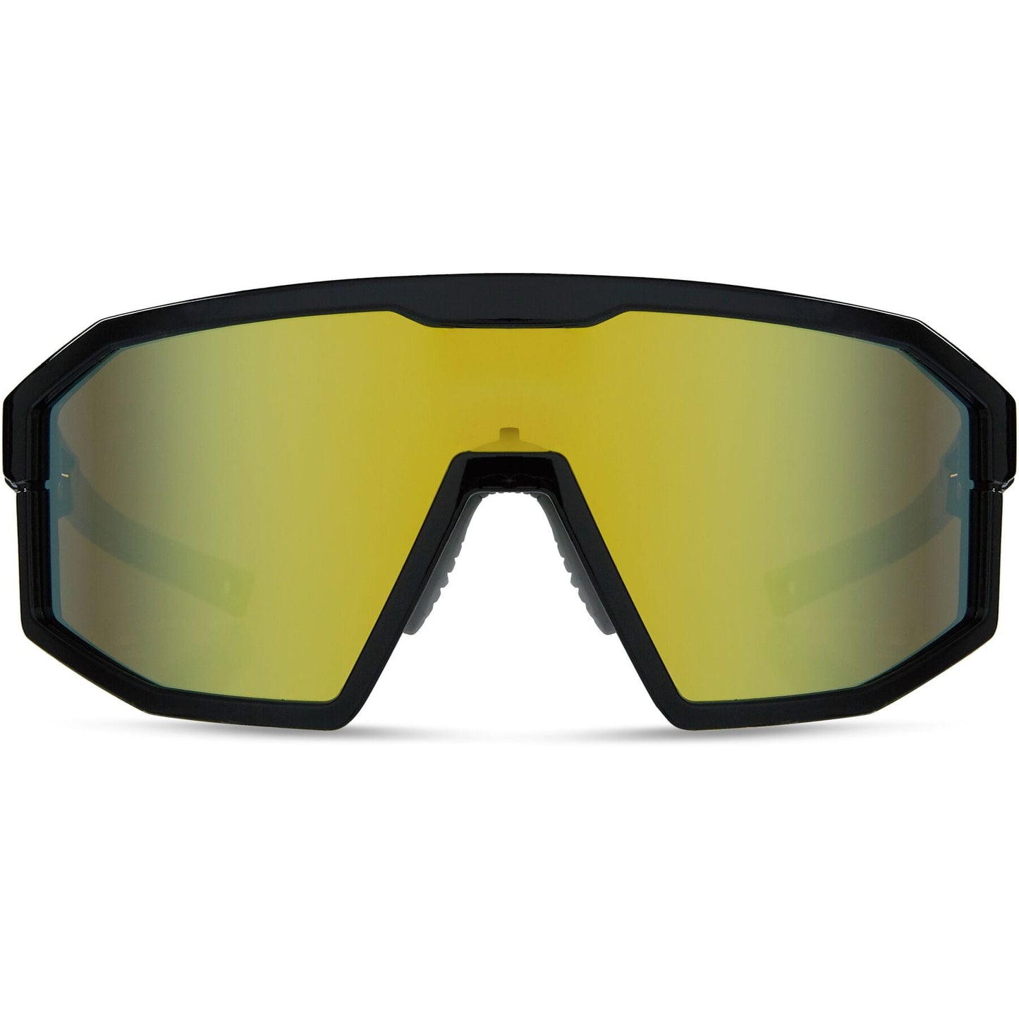 Madison Enigma Glasses - gloss black / bronze mirror