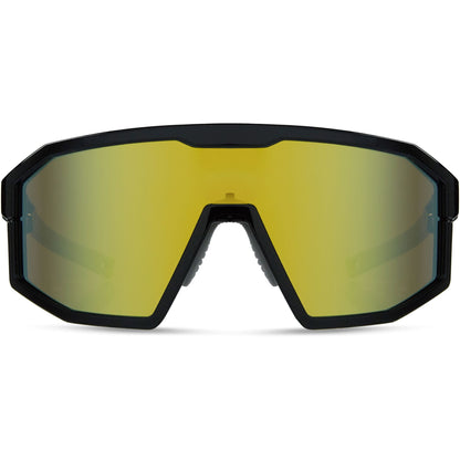 Madison Enigma Glasses - gloss black / bronze mirror