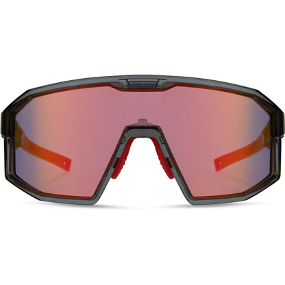 Madison Enigma Glasses - crystal smoke / pink rose mirror