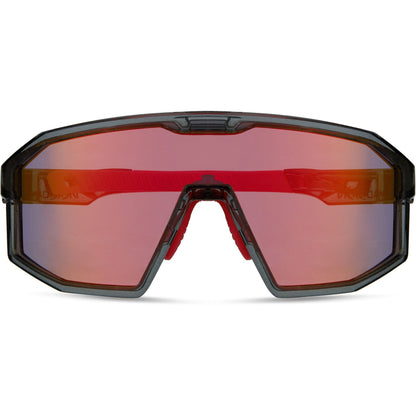 Madison Enigma Glasses - crystal smoke / pink rose mirror