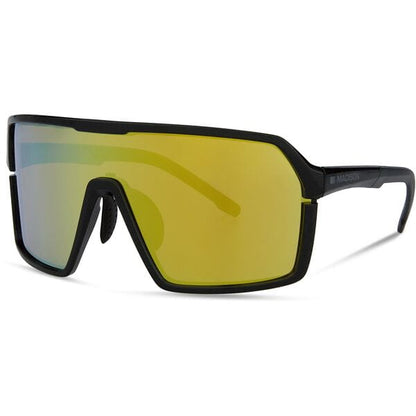 Madison Crypto Glasses - 3 pack - gloss black / bronze mirror / amber and clear lens