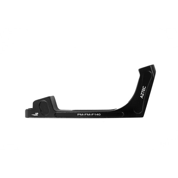 Aztec Adapter for post type caliper to flatmount fork, 140mm front