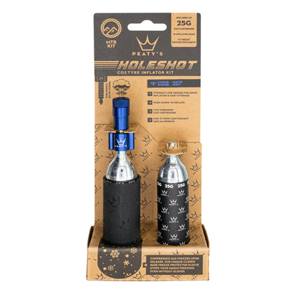 Peatys Holeshot CO2 Tyre Inflator - MTB (25g)