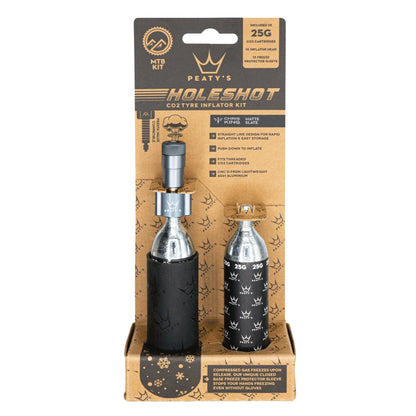 Peatys Holeshot CO2 Tyre Inflator - MTB (25g)