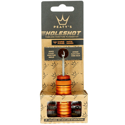 Peatys Holeshot Tubeless Puncture Plugger Kit