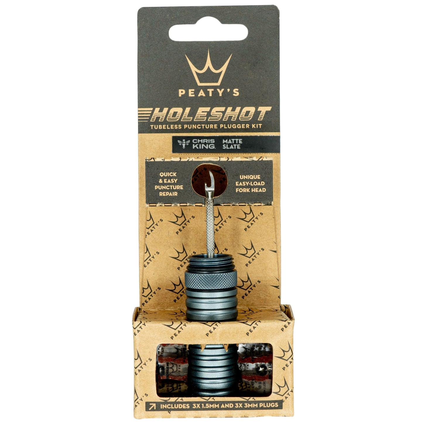 Peatys Holeshot Tubeless Puncture Plugger Kit