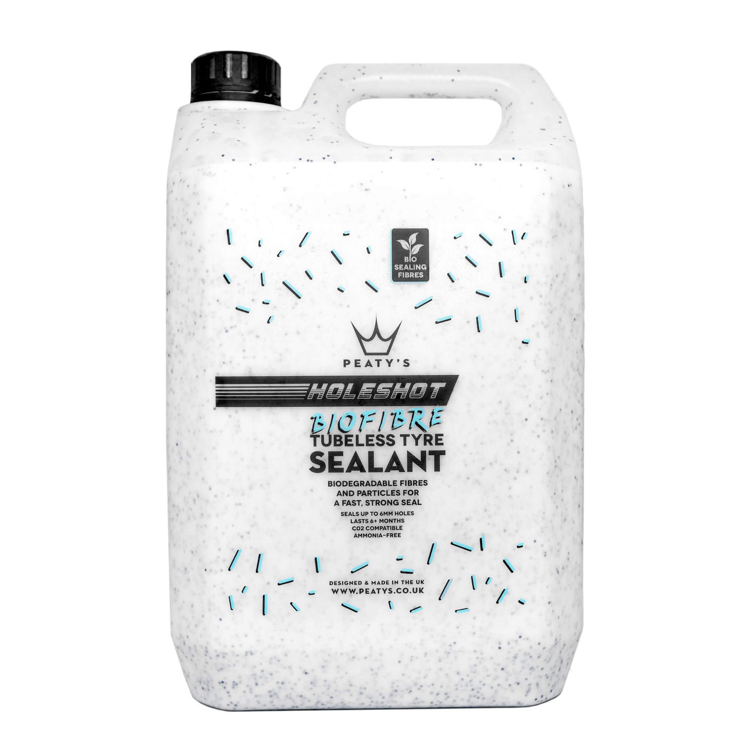Peaty's Holeshot BioFibre Tubeless Tyre Sealant - 5L