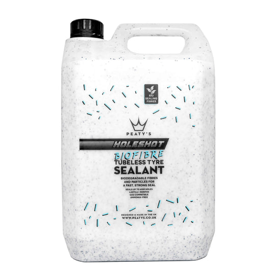 Peaty's Holeshot BioFibre Tubeless Tyre Sealant - 5L