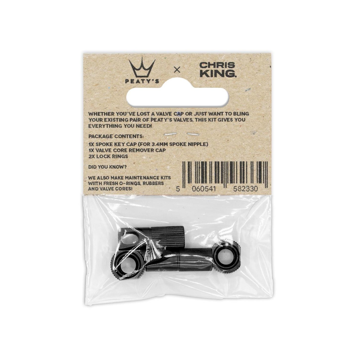 Peaty's x Chris King Tubeless Valves Accessory Kit