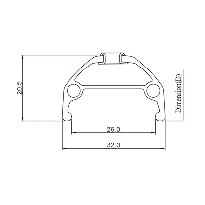 Halo T2 29" Rim