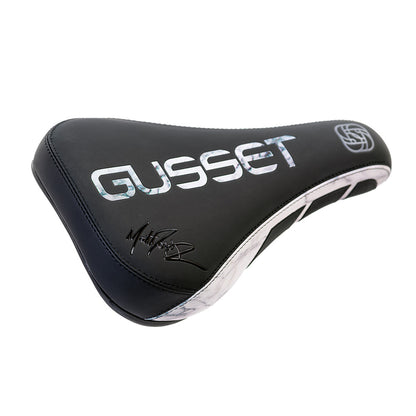 Gusset S2 DJ MJ Pivotal Saddle - Black/Marble (Matt Jones Limited Edition)