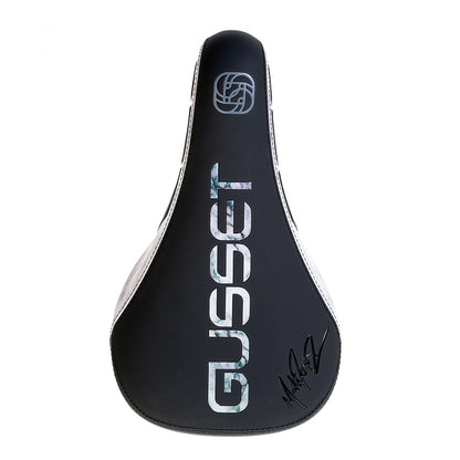 Gusset S2 DJ MJ Pivotal Saddle - Black/Marble (Matt Jones Limited Edition)