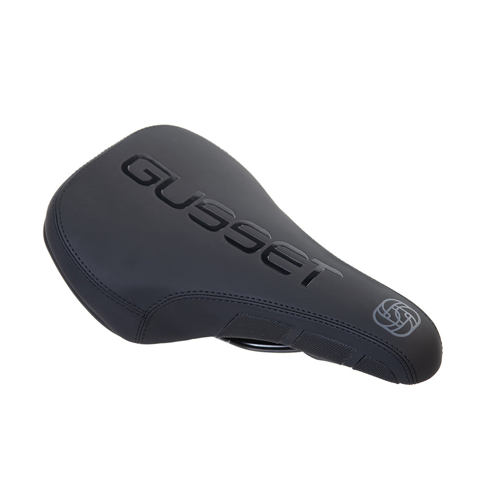 Gusset S2 FR Railed Saddle - Black