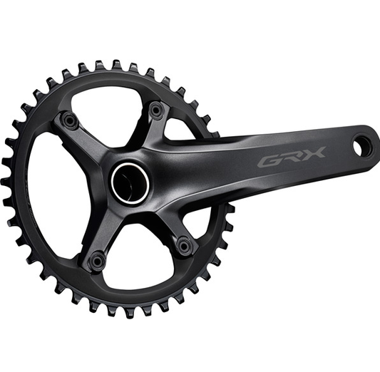 Shimano FC-RX600 GRX chainset 40T, single, 11-speed, 2 piece design