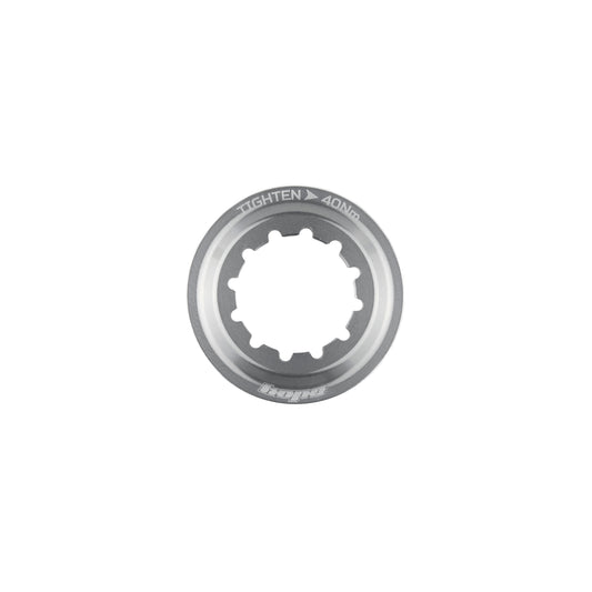 Hope Centre Lock Disc Lockring - Silver