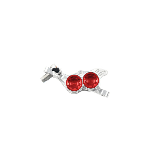 Hope E4 2022 Caliper Complete - Silver/Red