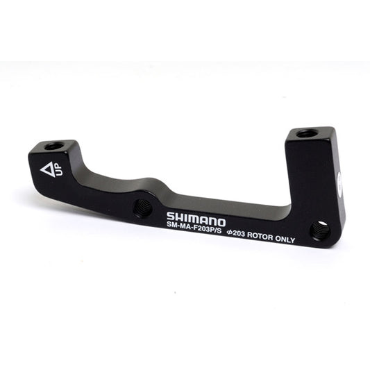 Shimano Front post type calliper adapter for 203 mm international standard fork