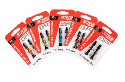 Stans UNIVERSAL PRESTA COLOURED ALLOY VALVE STEMS