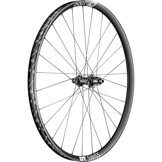 DT Swiss EX 1700 wheel, 30 mm rim, 12 x 148 mm BOOST axle , 29 inch rear MICRO SPLINE