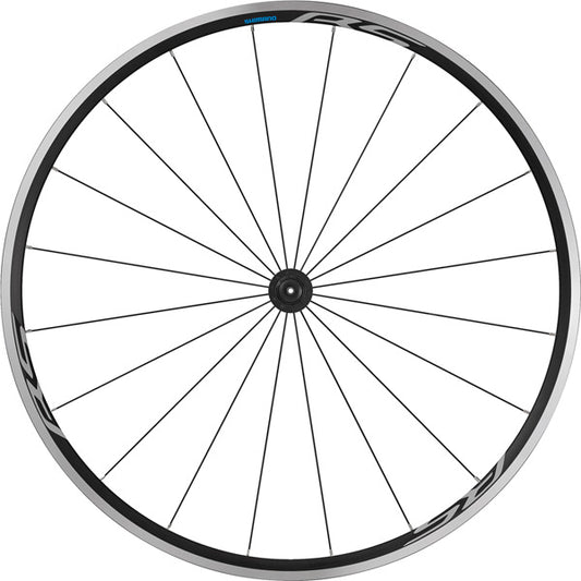 Shimano WH-RS100 clincher wheel, 100 mm Q/R axle, front, black